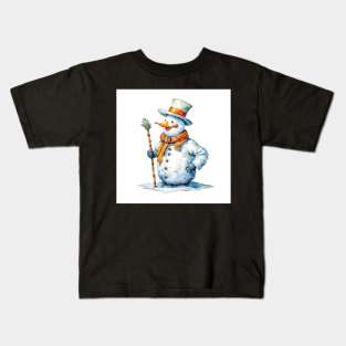 Snowman Kids T-Shirt